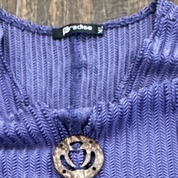 Paradise swimsuit coverup in purple XL - Picture 15 of 15